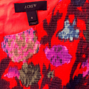 **SOLD**J Crew Floral Jacquard Dress
